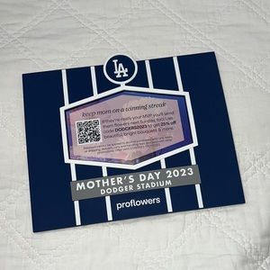 2023 Mother’s Day Dodgers picture frames - TWO AVAILABLE